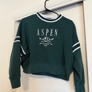 Forever 21 Forest Green Aspen Pullover